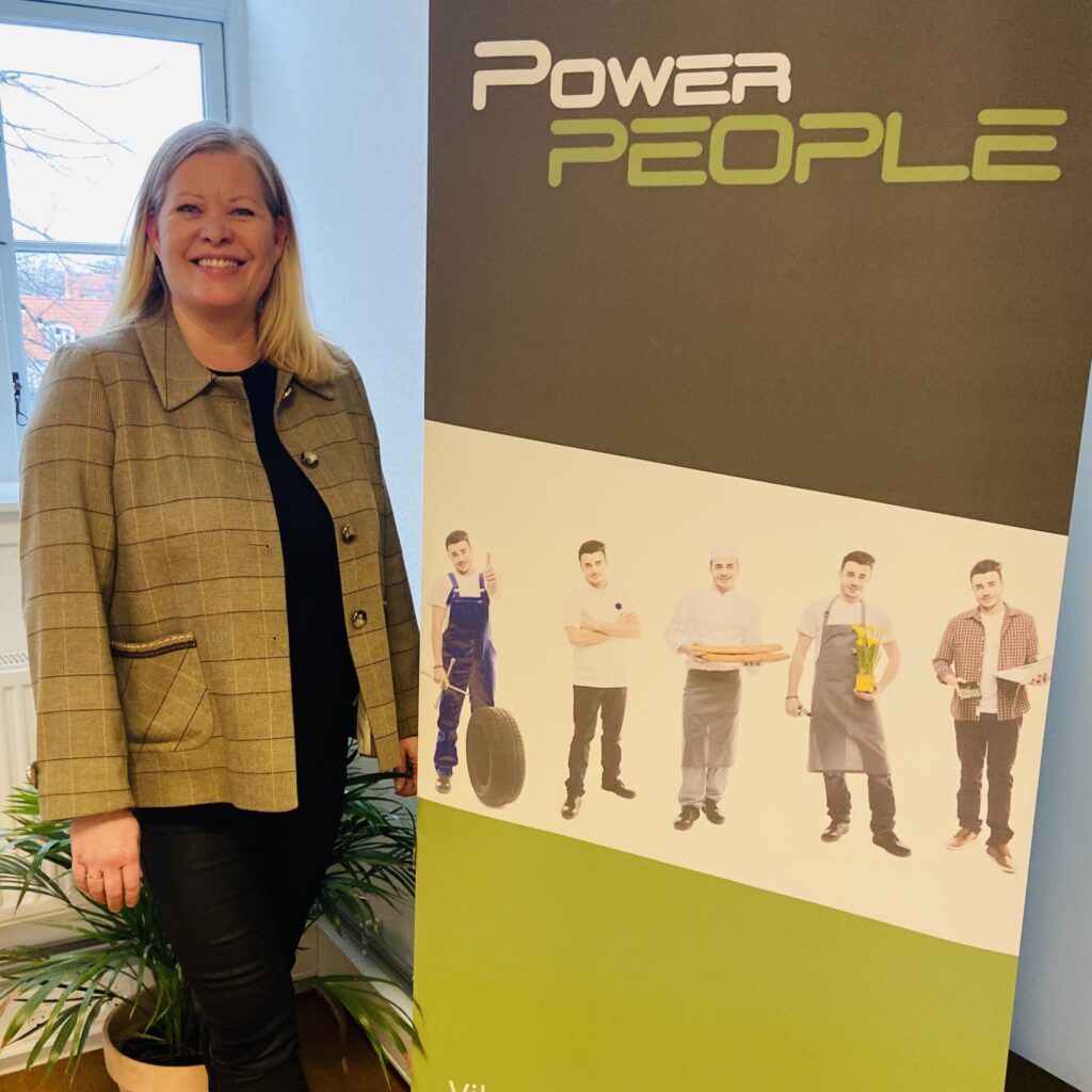 Vi ser frem til samarbejdet med direktør og partner Gitte Kristensen fra Power People Midtsjælland ApS